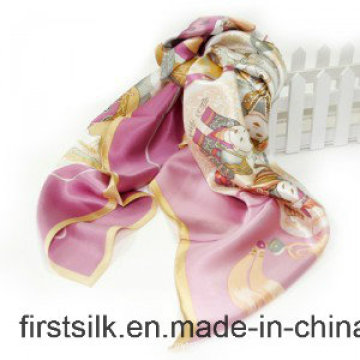 Silk Georgette Digital Printed Fabric Scarf